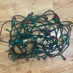 70 Pearl / Crystal Multicolor Christmas Indoor Outdoor Lights